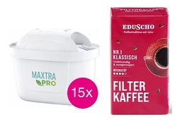 Brita Maxtra PRO Pure Performance 15ks + káva Eduscho zdarma
