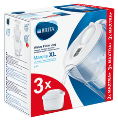 Brita Marella XL bílá + 3x Maxtra+