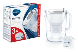 Brita filtrační konvice Style cool šedá + 3x Maxtra+