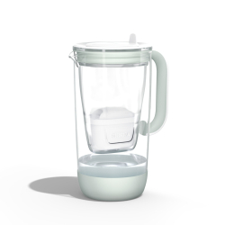 Filtrační konvice BRITA One (skleněná; 2,5 l), světle zelená