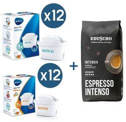 Brita Maxtra+ 24ks + káva Eduscho 1kg zdarma