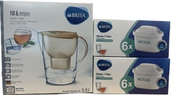 Brita Marella XL Cappucino + 12x Maxtra+ 