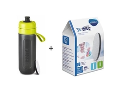 Filtrační láhev Brita Fill&Go Active limetková + Micro Disc 3 Pack