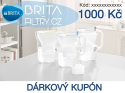 Dárkový poukaz Brita 1000 Kč 