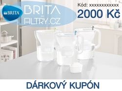 Dárkový poukaz Brita 2000 Kč 