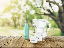 Brita Marella cool bílá + 2 filtry a termolahev 