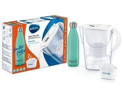 Brita Marella cool bílá + 2 filtry a termolahev 