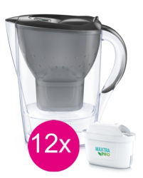Brita Maxtra PRO 12ks + konvice Marella černá zadarmo