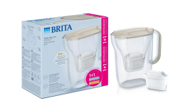 Brita filtrační konvice Style Essential 2,4l písková + (2 filtry) PO+PL