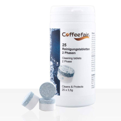 Čisticí tablety Coffeefair 2fázové 25 x 3,5g